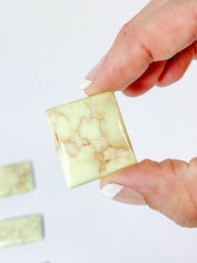 Yellow Chrysoprase Square | Medium