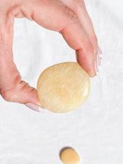 Lemon Calcite Disc