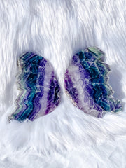 Fluorite Fairy Wings Pair 1.1kg
