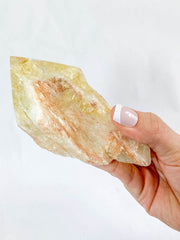 Citrine Natural Point 310g