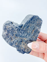 Black Tourmaline Heart Natural 516g