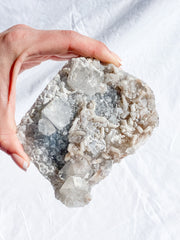 Apophyllite with Inclusions Cluster 545g