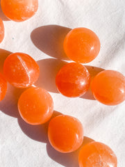 Orange Selenite Tumbles | Medium