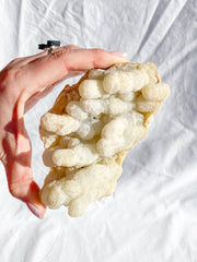 Coral Quartz Mineral Specimen Cluster 362g