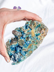 Quantum Quattro Natural Mineral Specimen Cluster 289g