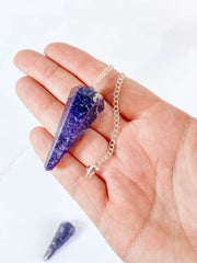 Lepidolite Pendulum
