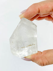 Clear Quartz Polished Point Phantom 135gm