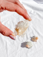Apophyllite and Stilbite Cluster | Small