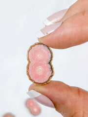 Rhodochrosite Infinity Slice | Mini