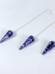 Lepidolite Pendulum