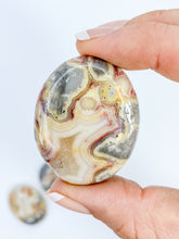 Crazy Lace Agate Worry Stone