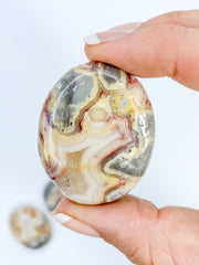 Crazy Lace Agate Worry Stone