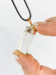Vitality Pendant Natural Clear Quartz