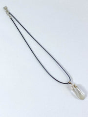 Vitality Pendant Natural Clear Quartz