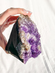 Amethyst CutBase Cluster with Druzy 1.3kg