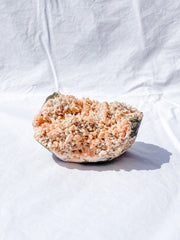 Pink Heulandite Cluster 600g