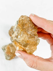 Citrine and Mika Natural | Medium