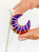 Dichroic New Moon Pendant