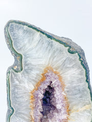 Amethyst with Cacoxenite and Quartz Geode Statement Piece 6.7kg