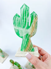 Onyx Cactus Carving | Large