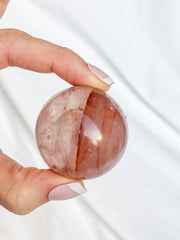 Fire Quartz Sphere | Medium