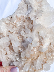 Himalayan Quartz Cluster with Inclusions 972g