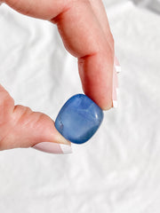 Fluorite Blue Tumbles | Small