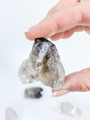 Balance Duo: Clear Quartz + Smoky Quartz | Small
