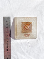 Orgonite Pyramid Selenite