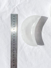 Selenite New Moon Cleansing Bowl | Large