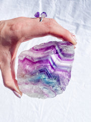 Fluorite Slice 274g