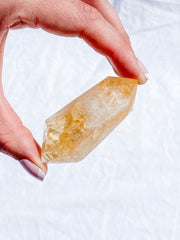 Citrine Polished Double Terminator Wand 65g