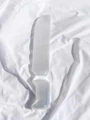 Selenite Ceremonial Dagger | X Large