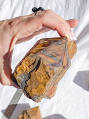 Tiger Eye Red and Brown Semi Polished Point | Large