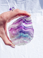 Fluorite Slice 274g