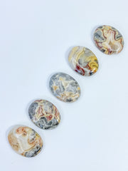 Crazy Lace Agate Worry Stone