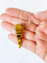 Tiger Eye Pendulum