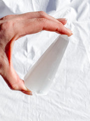 Selenite Polished Point | Medium