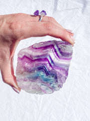 Fluorite Slice 274g