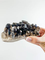 Smoky Quartz Cluster 745g