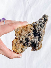 Quartz Natural Mineral Specimen Cluster 392g