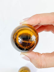 Tiger Eye Sphere | Medium