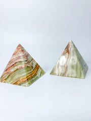 Green Onyx Pyramid | XX Large