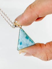 Larimar Pendant Triangle