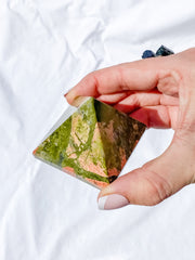 Unakite Pyramid | Large