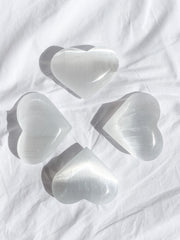 Selenite Heart | XXX Large