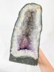 Amethyst CutBase “Cathedral” Geode Statement Piece 6kg