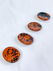 Red Obsidian Worry Stone