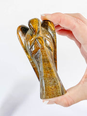 Tiger Eye Angel | Large