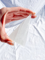 Selenite Obelisk | Medium